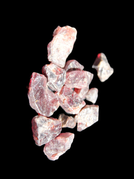 Red Garnet natural crystals 8-9g Rocks and Things Store