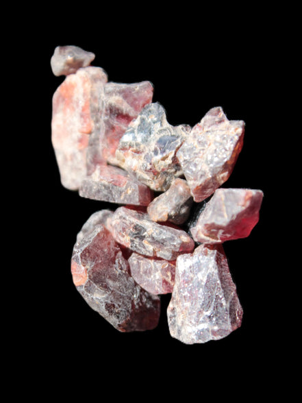 Red Garnet natural crystals 8-9g Rocks and Things Store