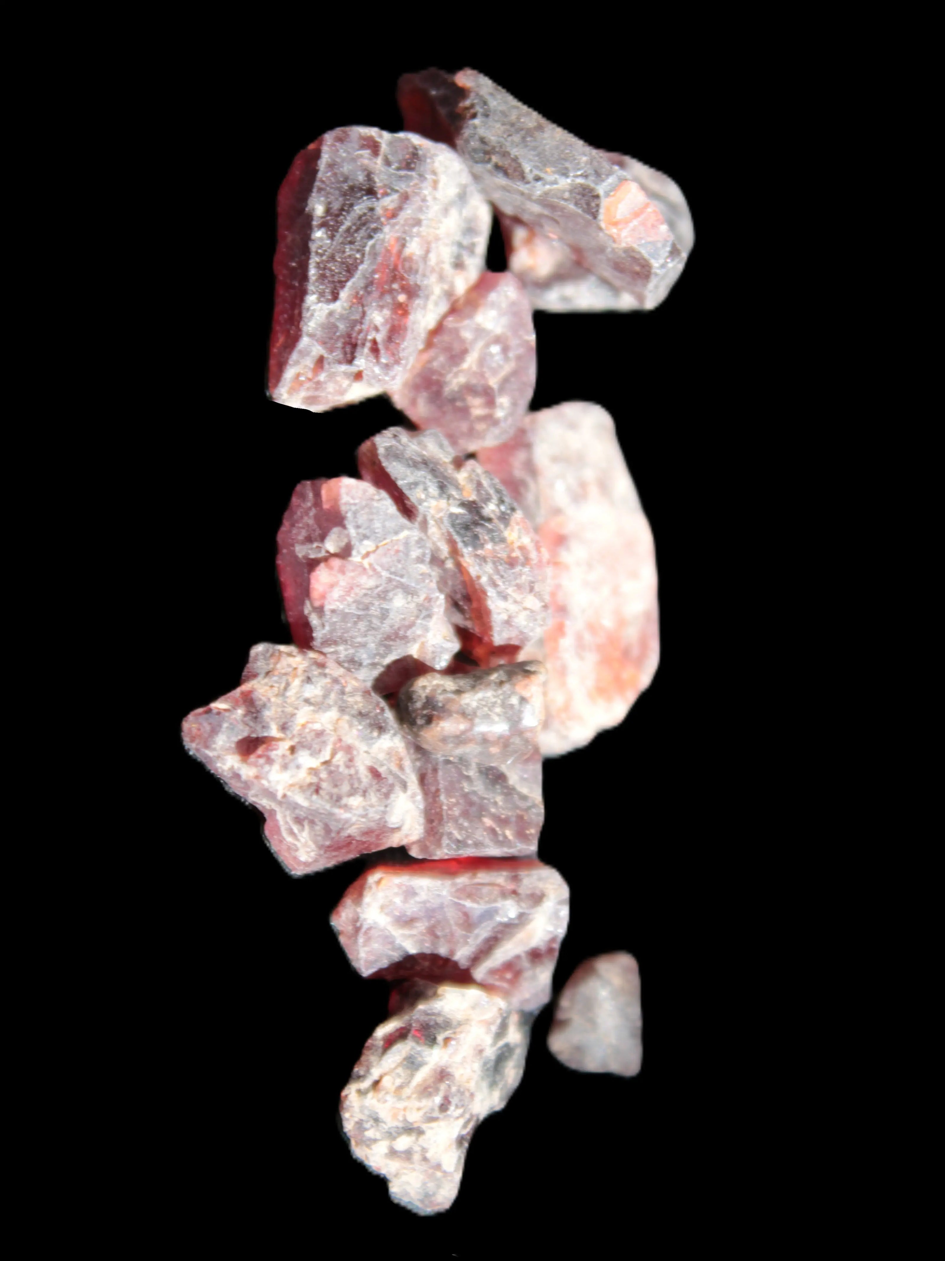 Red Garnet natural crystals 8-9g Rocks and Things Store
