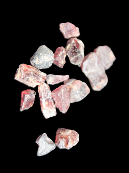Red Garnet natural crystals 8-9g Rocks and Things Store