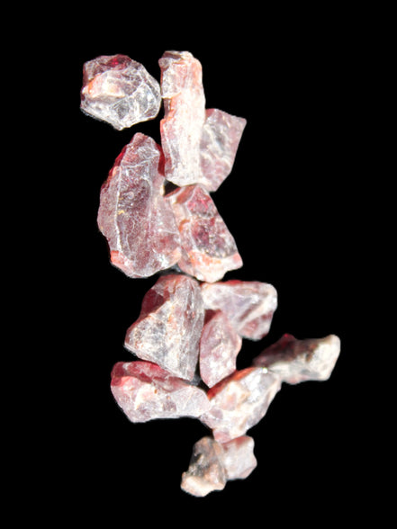 Red Garnet natural crystals 8-9g Rocks and Things Store