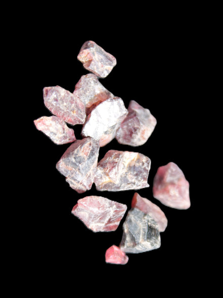 Red Garnet natural crystals 8-9g Rocks and Things Store