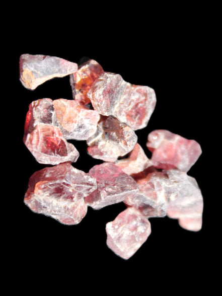 Red Garnet natural crystals 8-9g Rocks and Things Store