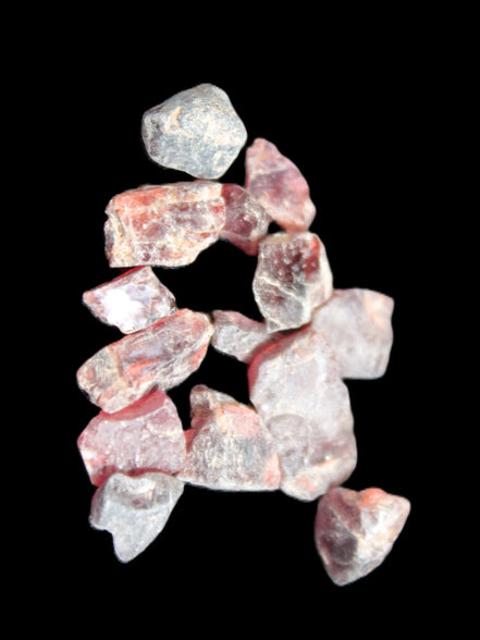 Red Garnet natural crystals 8-9g Rocks and Things Store