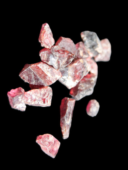 Red Garnet natural crystals 8-9g Rocks and Things Store