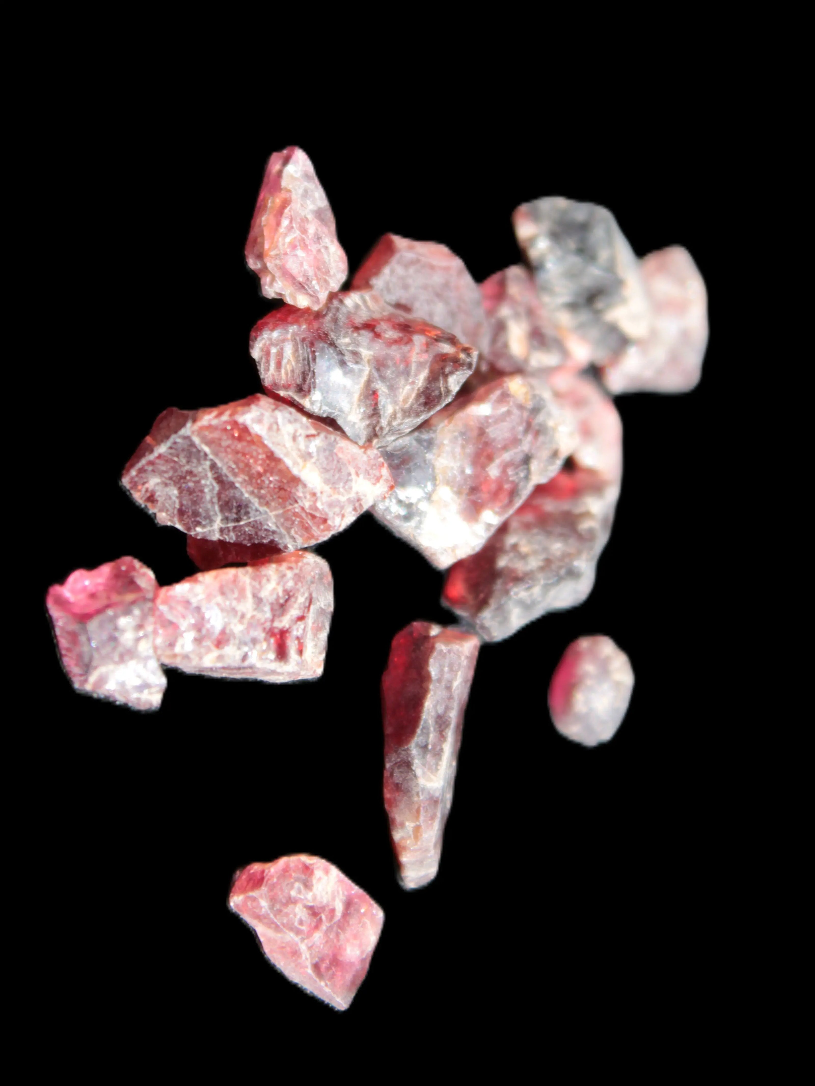 Red Garnet natural crystals 8-9g Rocks and Things Store
