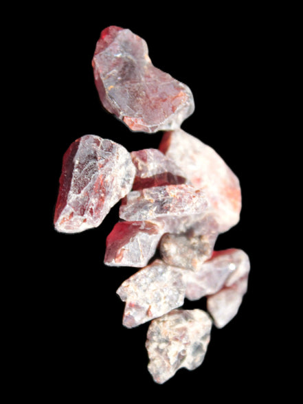 Red Garnet natural crystals 8-9g Rocks and Things Store