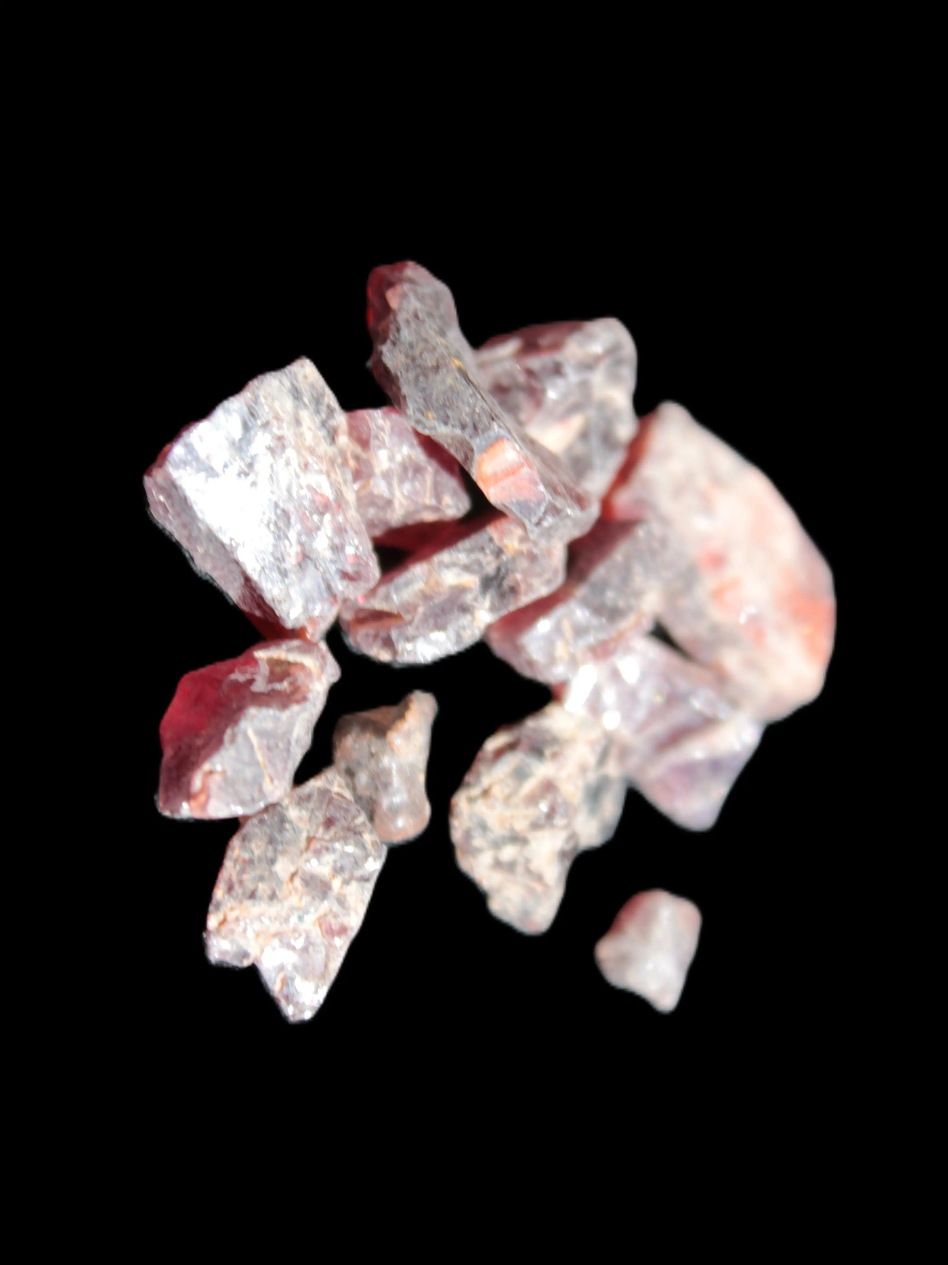 Red Garnet natural crystals 8-9g Rocks and Things Store