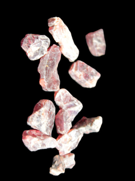 Red Garnet natural crystals 8-9g Rocks and Things Store