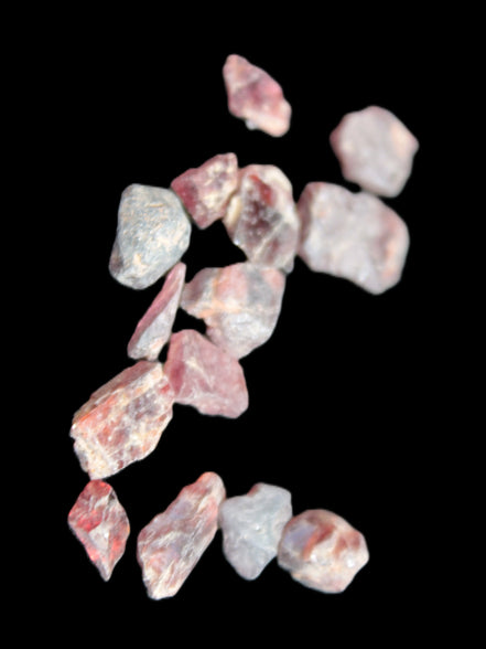 Red Garnet natural crystals 8-9g Rocks and Things Store