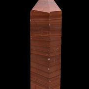 Red Jasper wood grain obelisk 298mm 4013g Rocks and Things Store