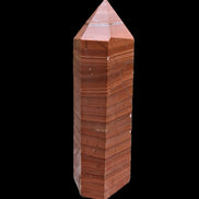 Red Jasper wood grain obelisk 298mm 4013g Rocks and Things Store