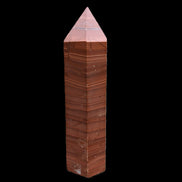 Red Jasper wood grain obelisk 298mm 4013g Rocks and Things Store