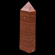 Red Jasper wood grain obelisk 298mm 4013g Rocks and Things Store