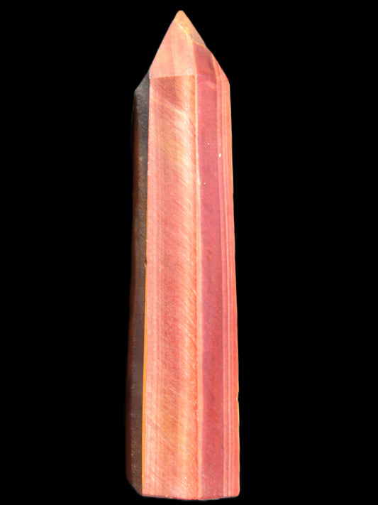 Red Tigers Eye wand 57mm 45.6g Rocks and Things Store