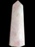 Rose Quartz obelisk wand point 3780g Rocks and Things Store
