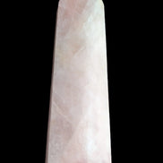 Rose Quartz obelisk wand point 3780g Rocks and Things Store