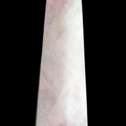 Rose Quartz obelisk wand point 3780g Rocks and Things Store