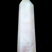 Rose Quartz obelisk wand point 3780g Rocks and Things Store