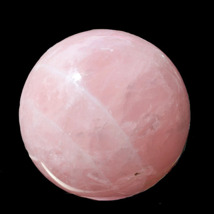 Rose Quartz sphere 2676g Rocks and Things