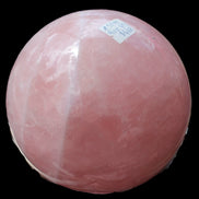 Rose Quartz sphere 2676g Rocks and Things