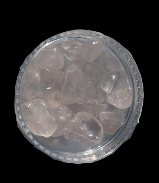 Rose Quartz tiny polished crystals 9g Rocks and Things Store