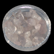 Rose Quartz tiny polished crystals 9g Rocks and Things Store
