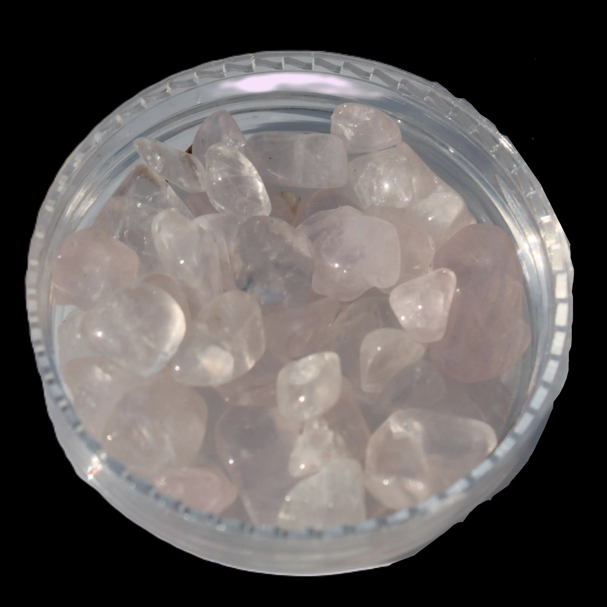 Rose Quartz tiny polished crystals 9g Rocks and Things Store