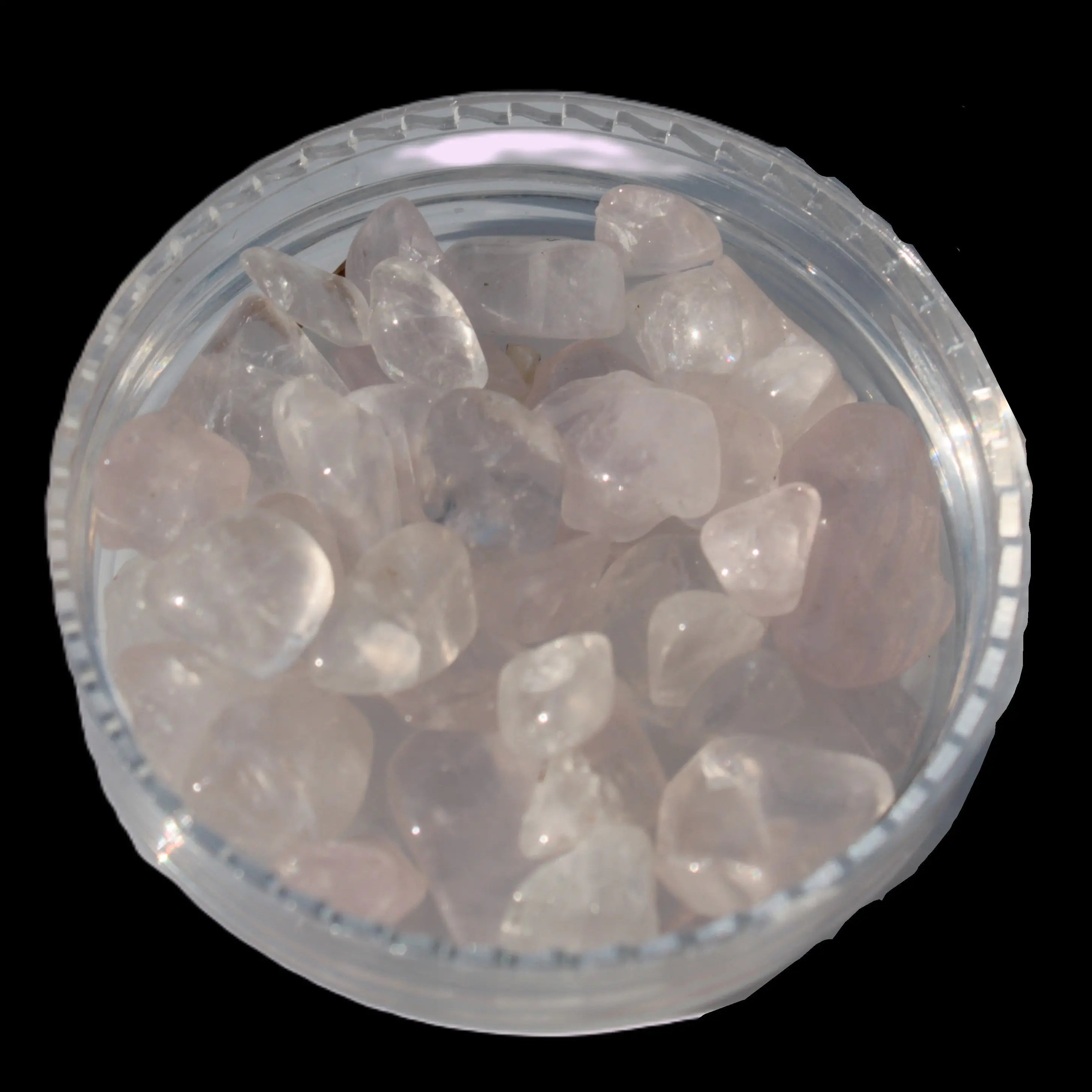 Rose Quartz tiny polished crystals 9g Rocks and Things Store