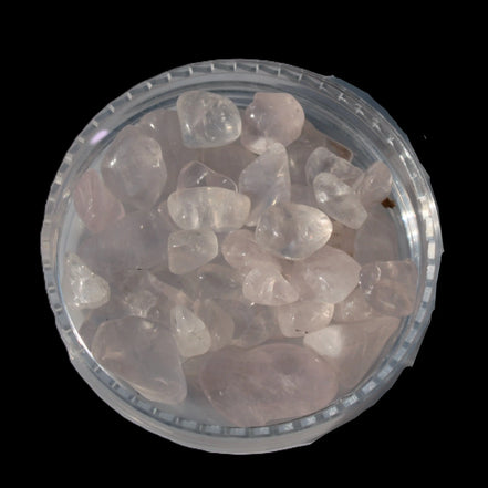 Rose Quartz tiny polished crystals 9g Rocks and Things Store