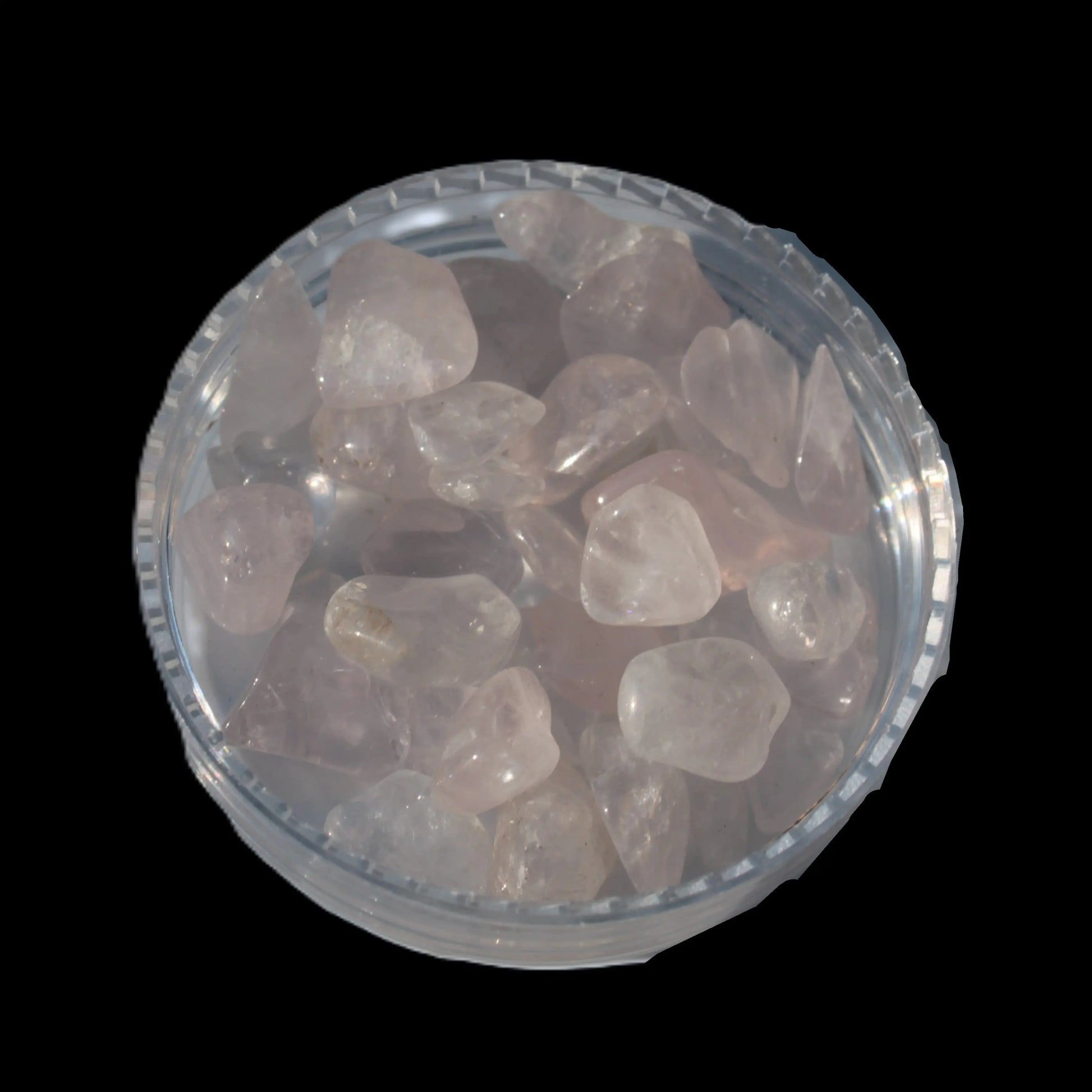 Rose Quartz tiny polished crystals 9g Rocks and Things Store