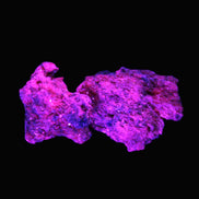 Ruby Natural Corundum crystals 12-14g in UV light