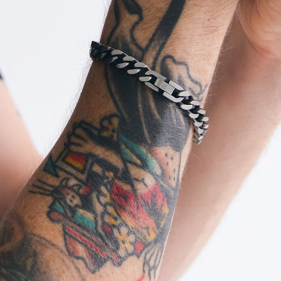 Bold Link Chain Bracelet - Matte in sunlight - Rocks and Things Store