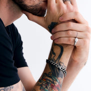 Bold Link Chain Bracelet - Matte