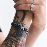 Bold Link Chain Bracelet - Matte