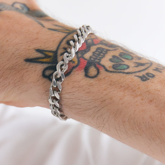 Bold Link Chain Bracelet - Shine in sunlight - Rocks and Things Store