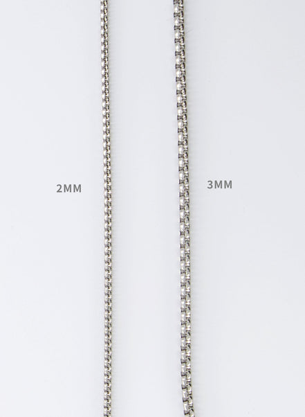 Hex Necklace • Stainless Steel