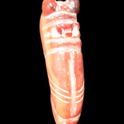 Sardonyx weird carved penis pendant 102g Rocks and Things