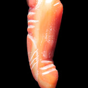 Sardonyx weird carved penis pendant 102g Rocks and Things