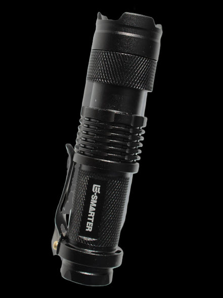 Smarter LED UV Torch 365nm with 1 AA battery - Rocks and Things Store