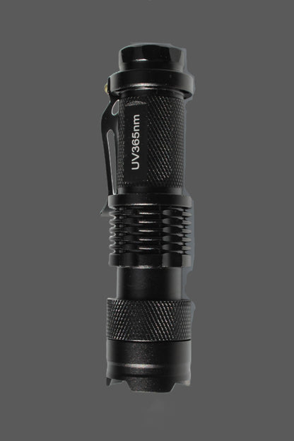 Smarter LED UV Torch 365nm with 1 AA battery Rocks and Things