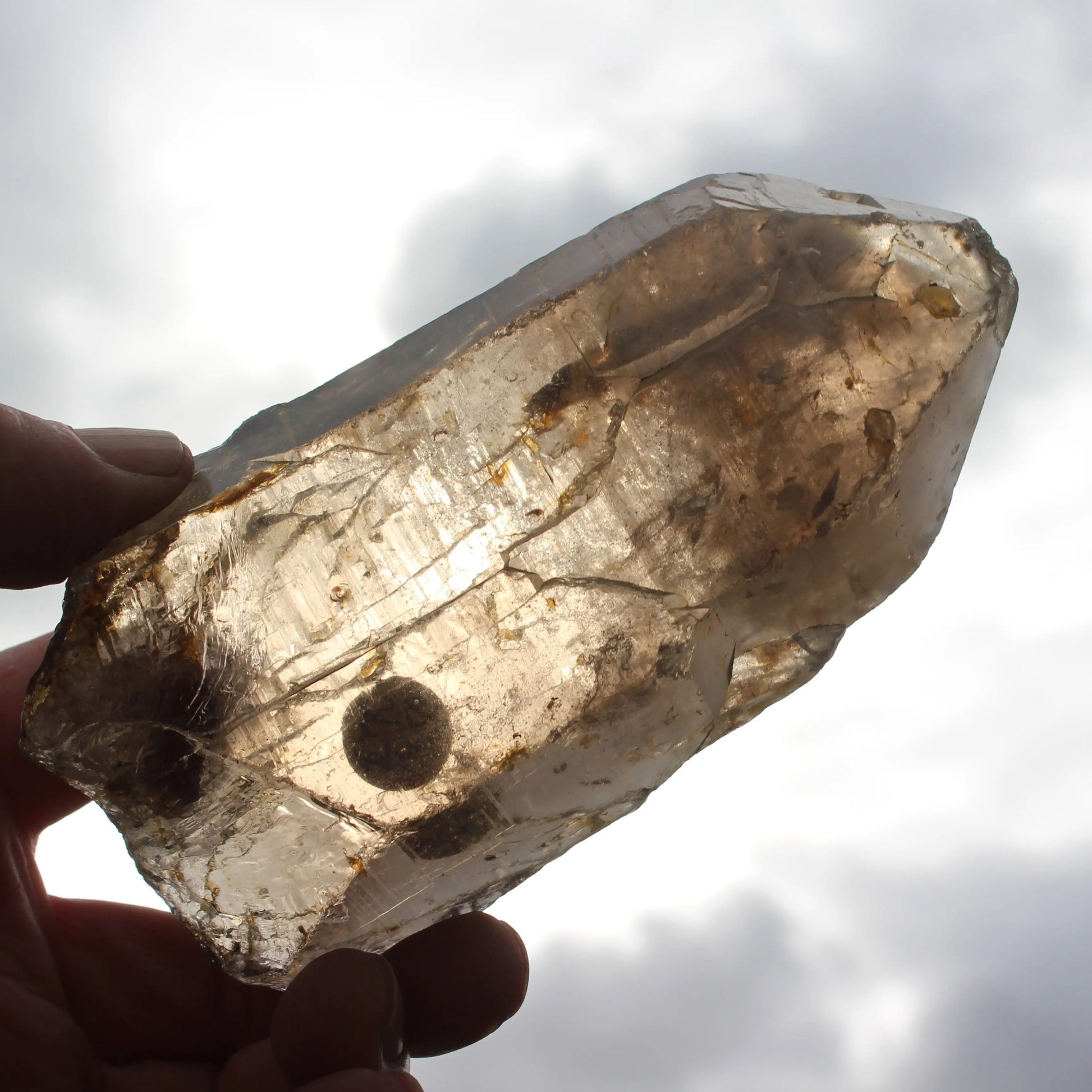 Smoky Quartz crystal 437g SALE Rocks and Things