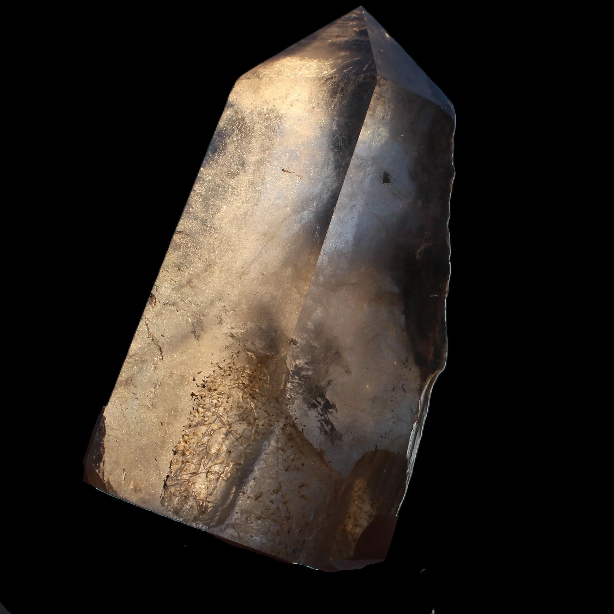 Smoky Quartz obelisk 765g Rocks and Things Store
