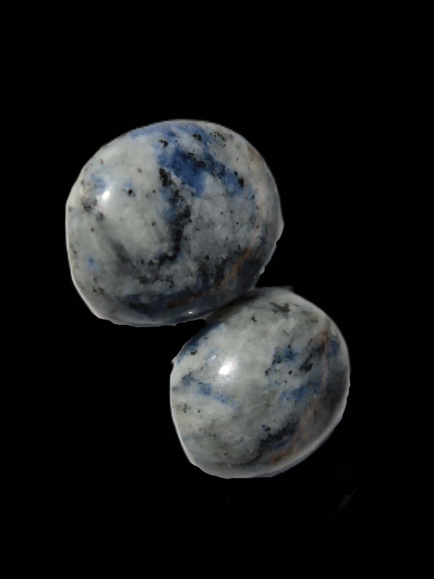 Sodalite 2 polished cabachons 13*1mm & 13*18mm (1.8g each) 3.7g Rocks and Things