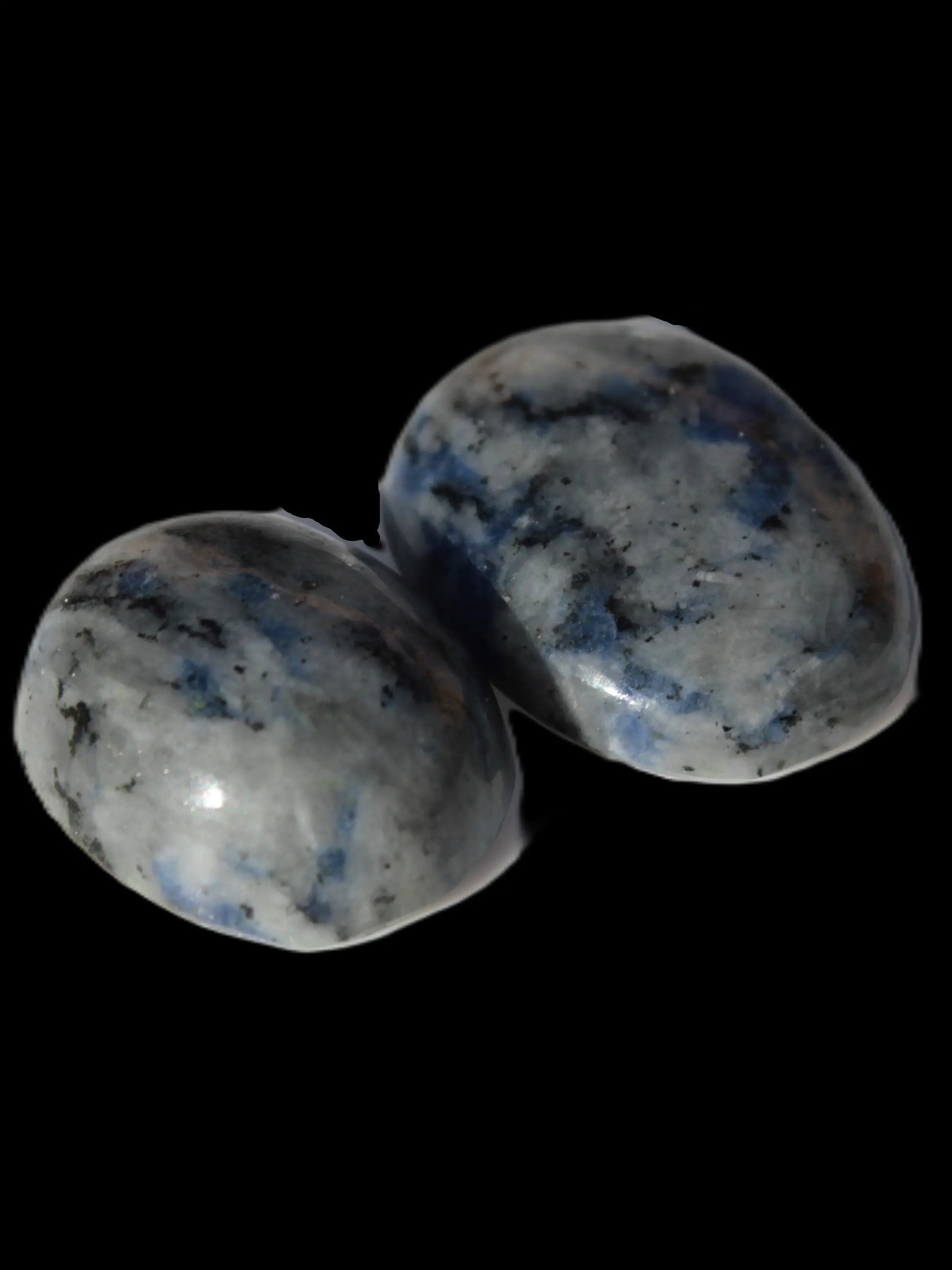 Sodalite 2 polished cabachons 13*1mm & 13*18mm (1.8g each) 3.7g Rocks and Things