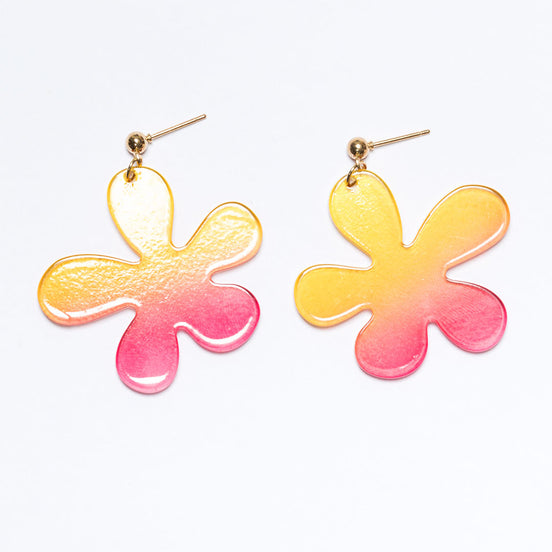 Poppy Earrings in sunlight - Rocks and Things Store