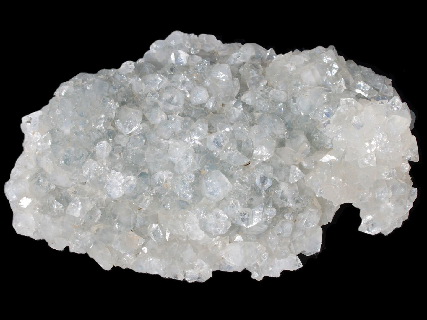 Sparkling Apophyllite cluster 1200g in sunshine, Rocks and Things Store