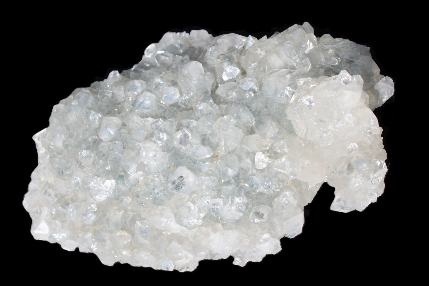 Sparkling Apophyllite cluster 1200g in sunshine, Rocks and Things Store