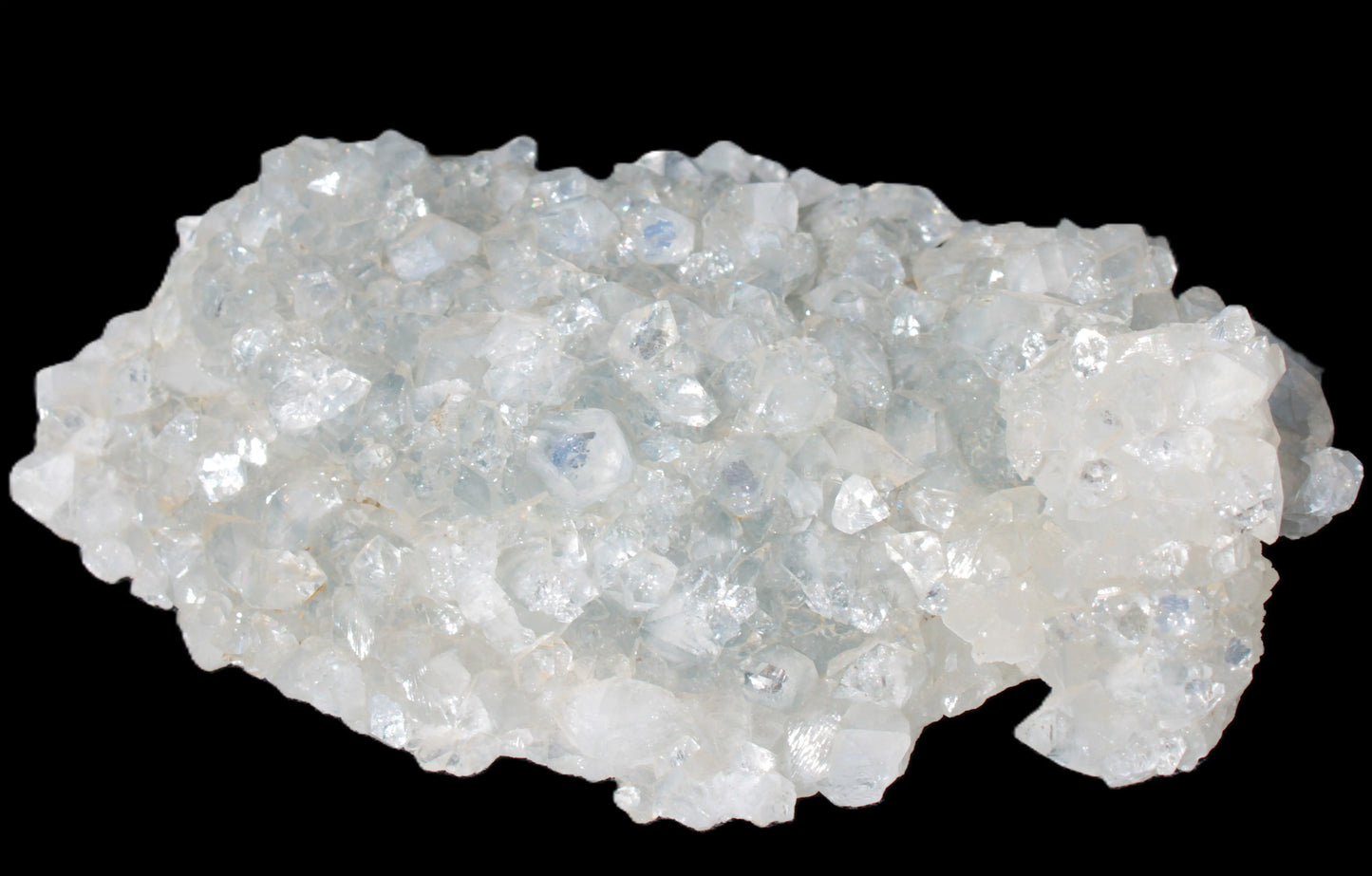 Sparkling Apophyllite cluster 1200g in sunshine, Rocks and Things Store