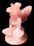 Strawberry Arusha Quartz hand-carved flower faerie 66g Rocks and Things Store